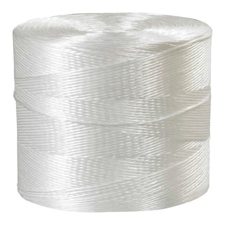 Box Packaging Polypropylene Tying Twine 1 Ply 10500L 110 Lbs. White TWT1050
